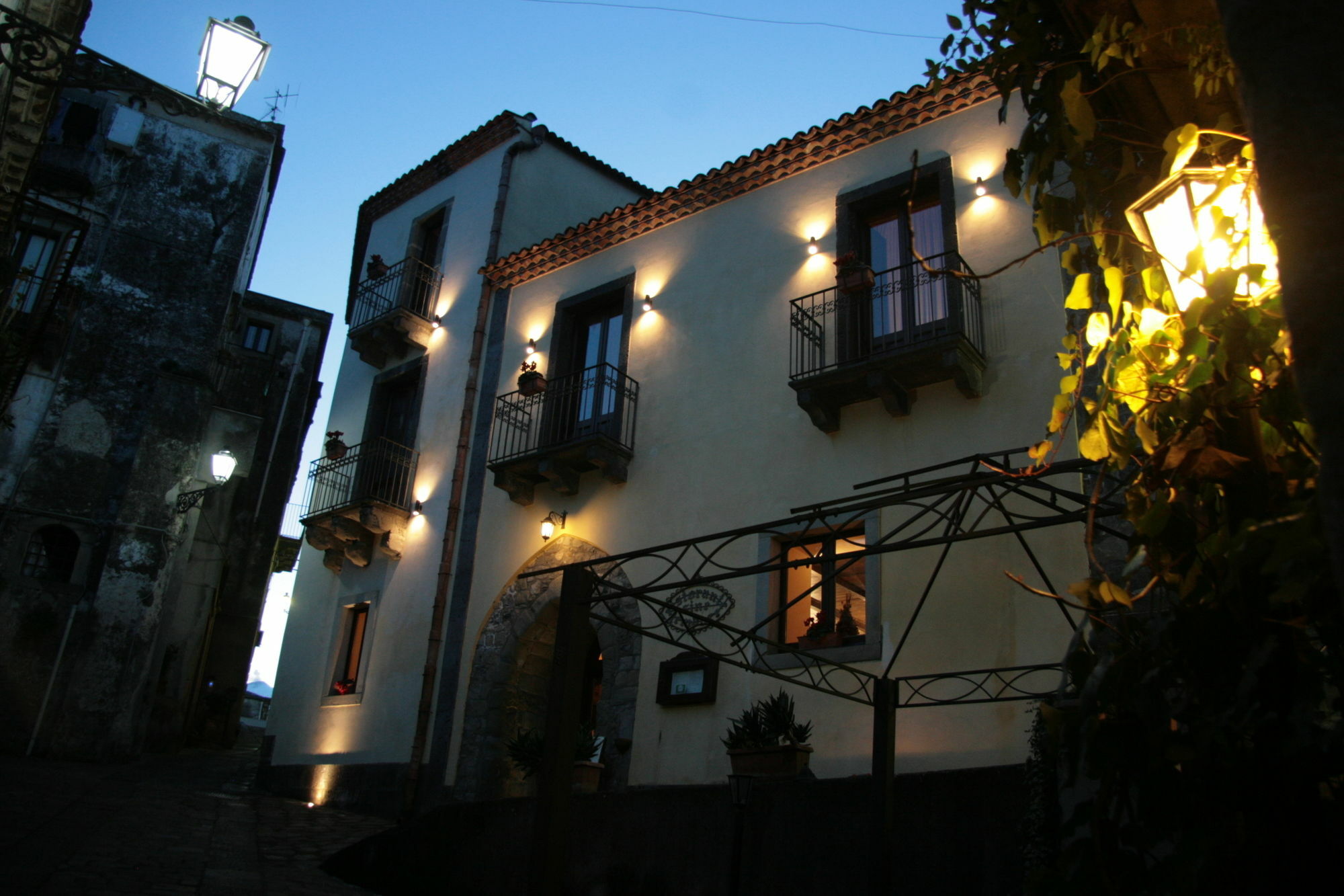 Hotel Federico II Castiglione De Sicilia Exterior foto
